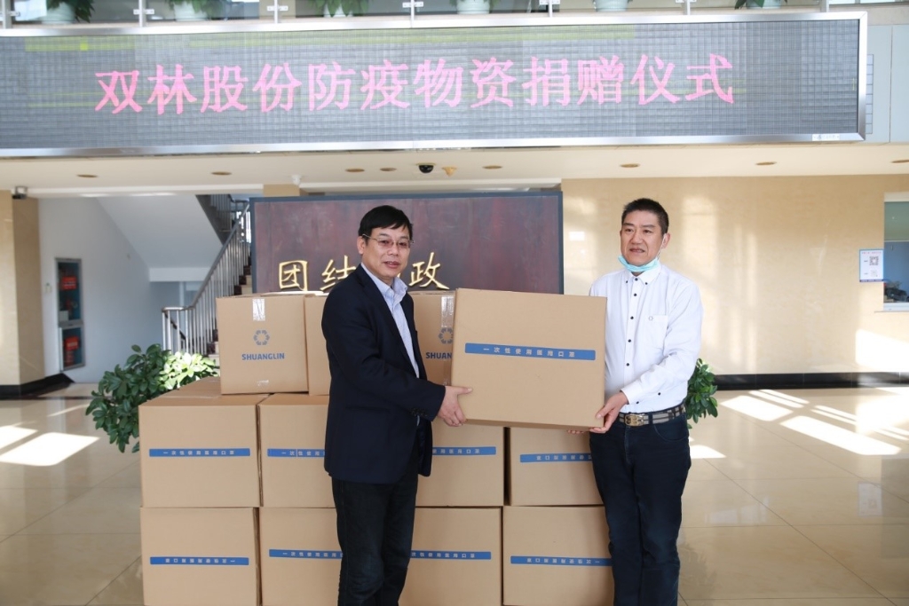 尊龙凯时捐赠5万个口罩支援抗疫